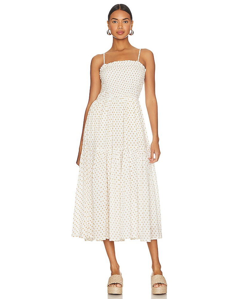 Joie Damen Joie MIDI-KLEID LESSE in Ivory