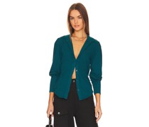 Bobi OBERTEILE MIT KNOPFVERSCHLUSS BISHOP SLEEVE in Teal