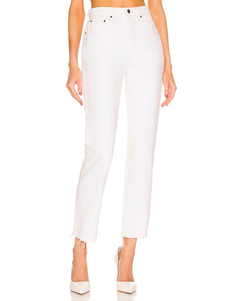 GRLFRND Damen GRLFRND GERADE MULHOLLAND in White