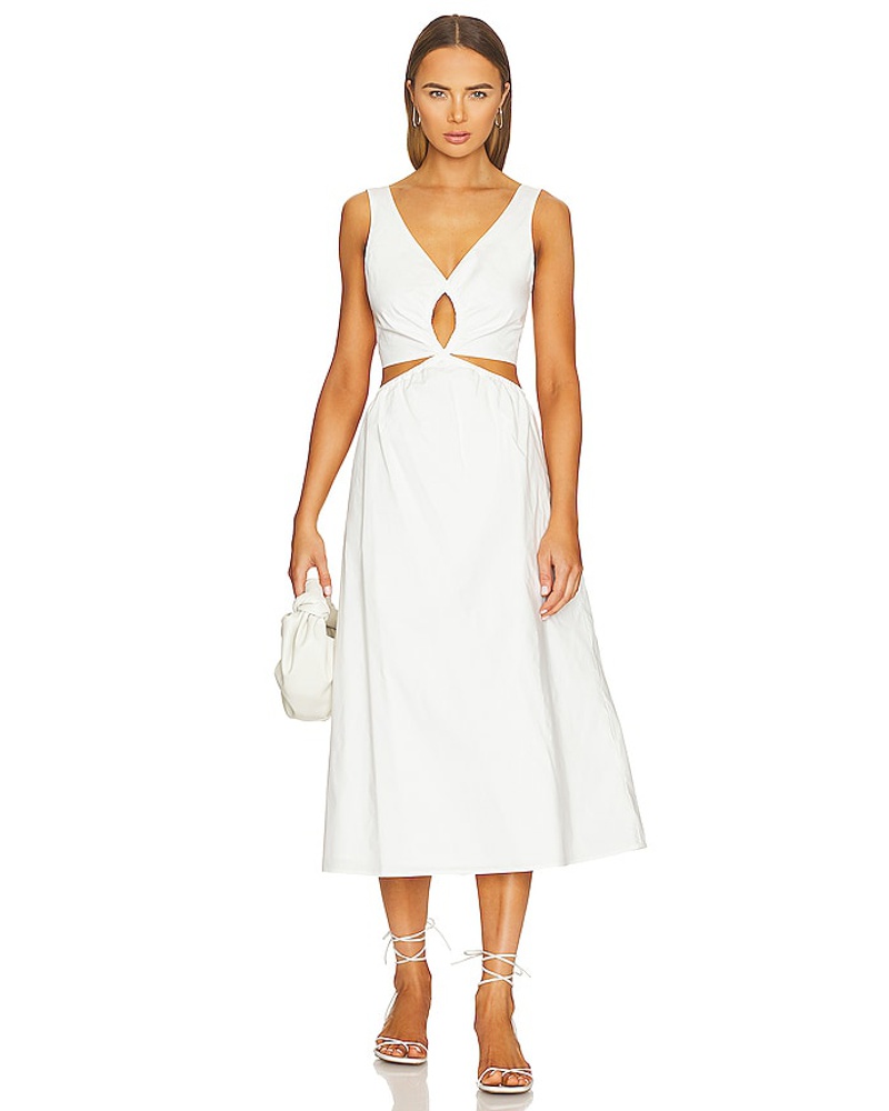 Anine Bing Damen ANINE BING KLEID DIONE in White