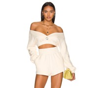 Camila Coelho PULLOVER & SWEATSHIRTS KENZIE in Ivory