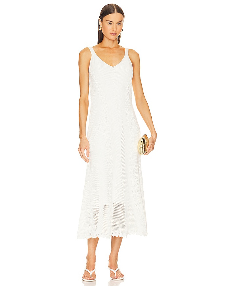 Vince Damen Vince KLEID in White