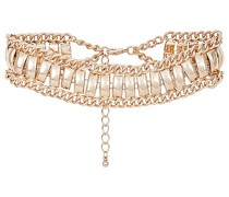 8 Other Reasons CHOKER CHUNKY in Metallic Gold.