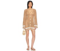 LPA KLEID LANITA in Tan
