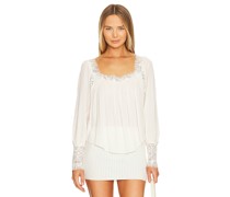 Free People OBERTEIL FLUTTER BY in Ivory