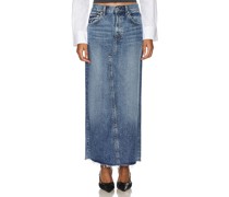 Citizens of Humanity Circolo Reworked Maxi Skirt in Blue