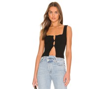 superdown TOP MIT KARREE-AUSSCHNITT CINDY in Black