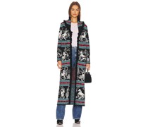 Hayley Menzies CARDIGAN BRONCO in Black
