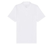 OUTERKNOWN POLOHEMD in White