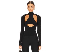 LaQuan Smith OBERTEIL in Black