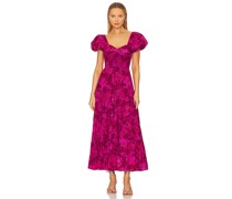 Free People MIDI-KLEID SUNDRENCHED in Fuchsia