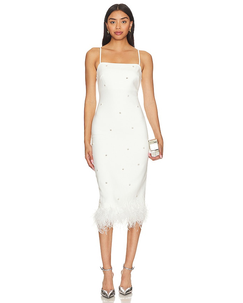 LIKELY Damen LIKELY KLEID ELECTRA in White