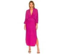 SWF KLEID PLUNGE in Fuchsia