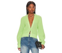 525 CARDIGAN SHAKER in Green