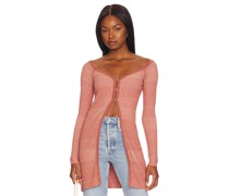 Song of Style CARDIGAN ELYSE in Rust