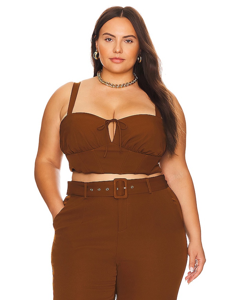 Remi Damen REMI x REVOLVE OBERTEIL JODIE in Brown