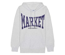 Market HOODIE in Light Grey