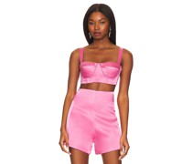 Bronx and Banco BUSTIER CAPRI in Pink