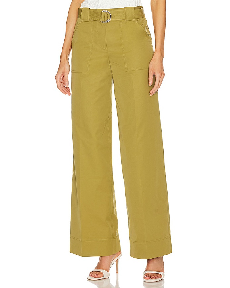 L'ACADEMIE Damen L'Academie HOSE KJERA in Olive L'ACADEMIE Damen L'Academie HOSE KJERA in Olive