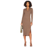Rails MIDI-KLEID LUCIANA in Brown