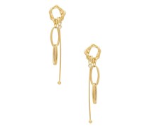 Amber Sceats OHRRINGE PAYTON in Metallic Gold.