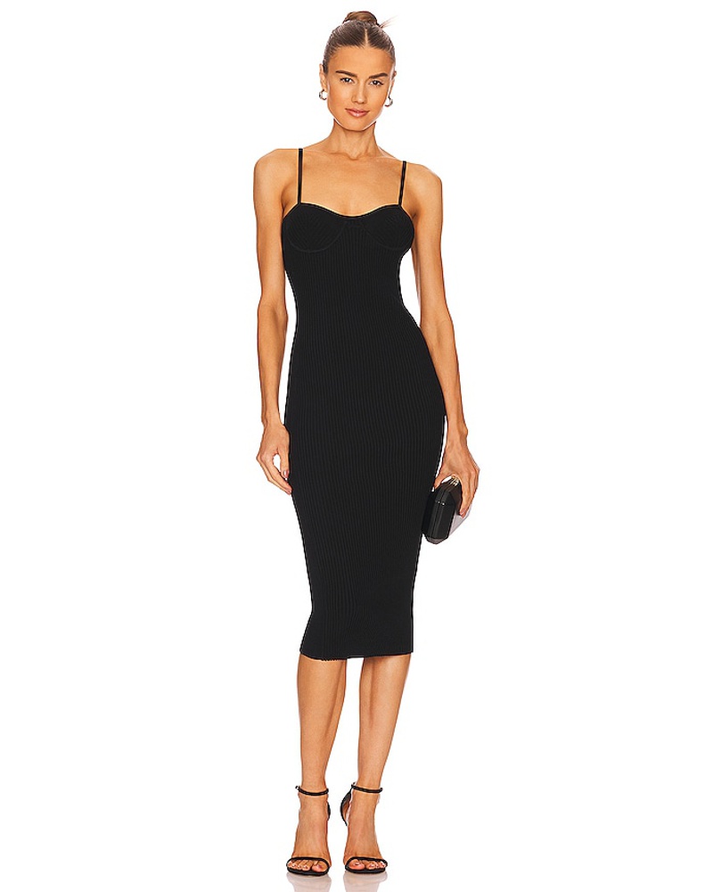Helmut Lang Damen Helmut Lang KLEID EYELET in Black