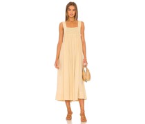 Free People MIDI-KLEID DELPHINE in Beige