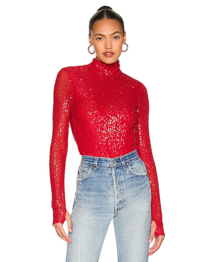NBD Damen NBD OBERTEIL HALIMA in Red