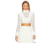 Alexis CROP-TOP SCARLETTE in White