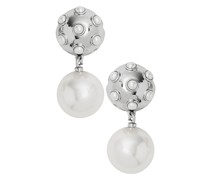 Marc Jacobs OHRRING PEARL DOT in Metallic Silver.