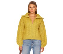 HEARTLOOM CARDIGAN BETH in Lemon