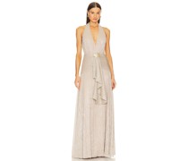 PatBO MAXIKLEID in Beige