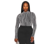 REMI x REVOLVE BODY CLAIRE in Metallic Silver