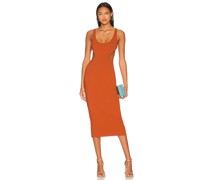 Lovers and Friends MIDI-KLEID AYDIN in Rust