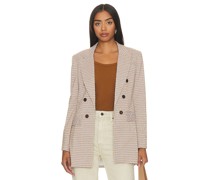 1. STATE LANGER, DOPPELREIHIGER BLAZER in Tan