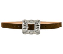 8 Other Reasons Faux Leather Belt in Brown.