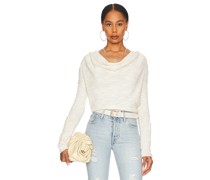 Free People LÄSSIGER PULLOVER MISTY in Ivory