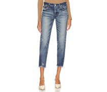 Moussy Vintage TAPERED-JEANS KEARNY in Blue