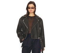 BLANKNYC LEDERJACKE in Black
