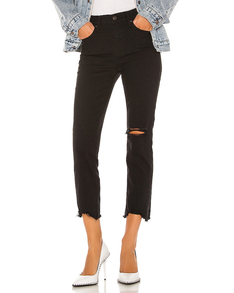 Levi's Damen LEVI'S JEANS STRAIGHT-CUT KURZ GESCHNITTEN 724 HIGH RISE STRAIGHT