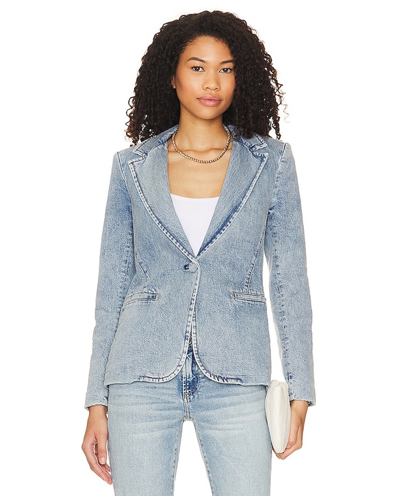 Alice + Olivia Damen Alice + Olivia BLAZER MACEY in Blue