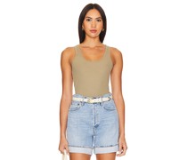 AGOLDE TOP BIANCA in Beige