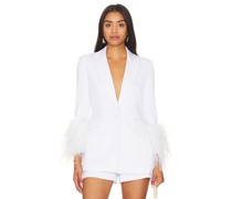 Alice + Olivia BLAZER YONA in White