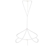 Amber Sceats x REVOLVE Mia Chain in White.