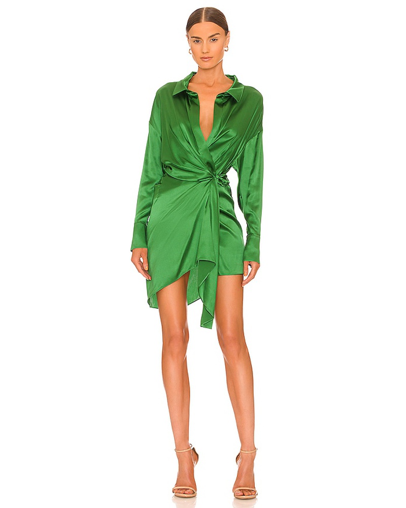 SER.O.YA Damen SER.O.YA KLEID DEMI in Dark Green ZR8134 SER.O.YA Damen SER.O.YA KLEID DEMI in Dark Green ZR8134