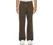 Guess Originals Overdyed Carpenter Pant in Green