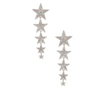 8 Other Reasons OHRRINGE FALLING STAR in Metallic Silver.