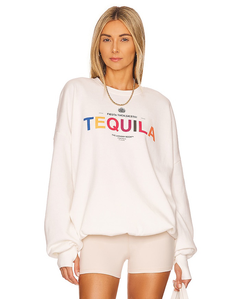 The Laundry Room Damen The Laundry Room JUMPER TEQUILA SIESTA in White