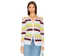 Olivia Rubin CARDIGAN AMBER in Green