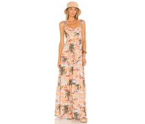 Agua Bendita MAXIKLEID DUNNA LUAU in Peach